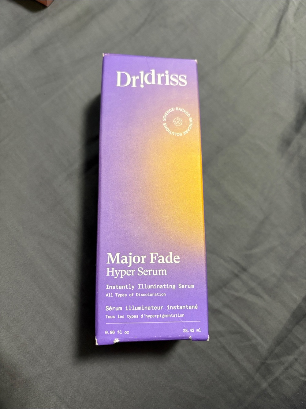 Dr. Idriss Major Fade Hyper Serum - Purple & Gold Packaging